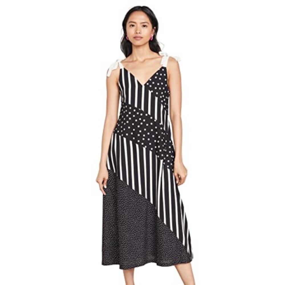 Solid & Striped Polka Dot Dress